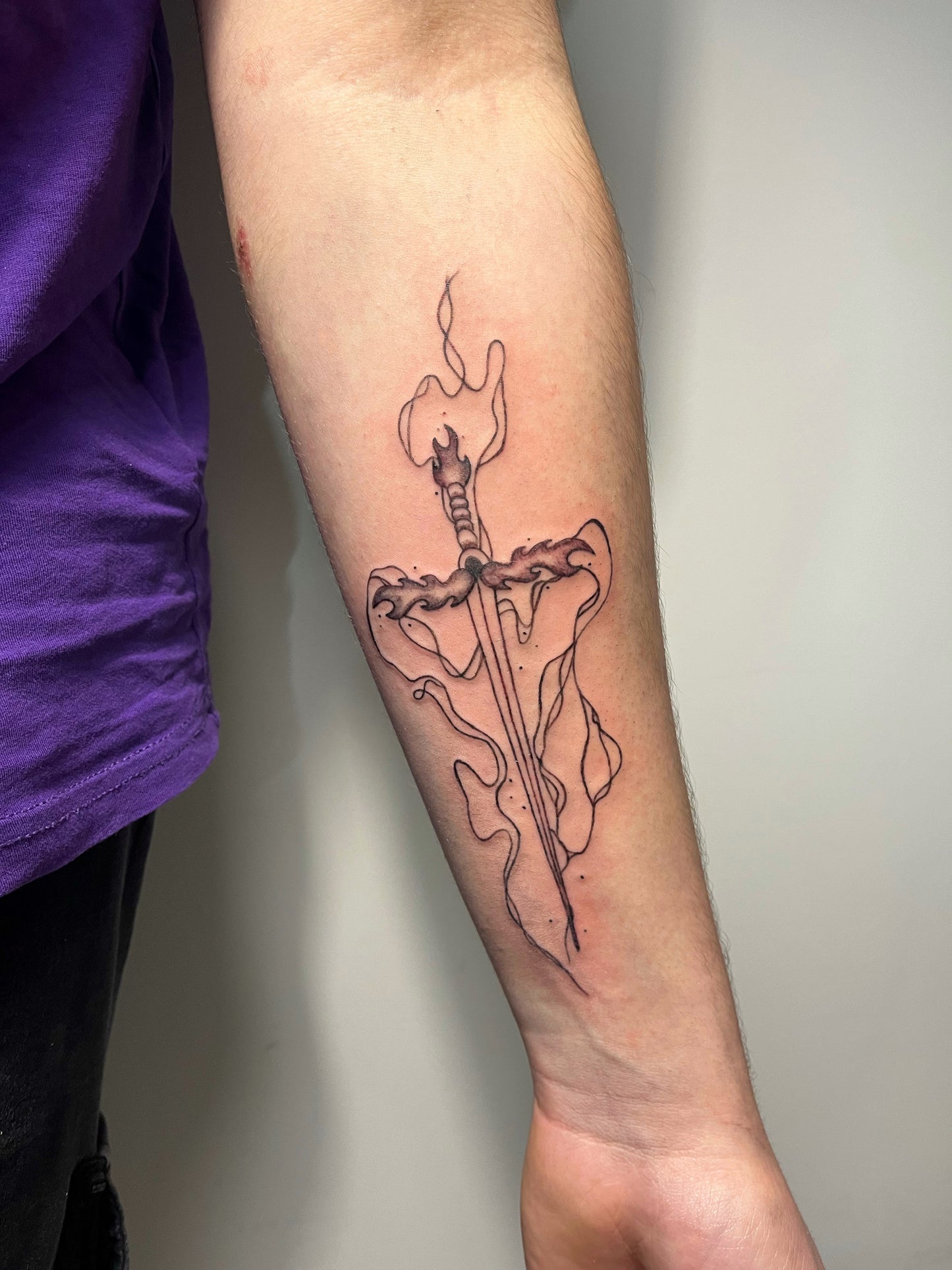 Tatouage entre 10 et 15 cm arrhes