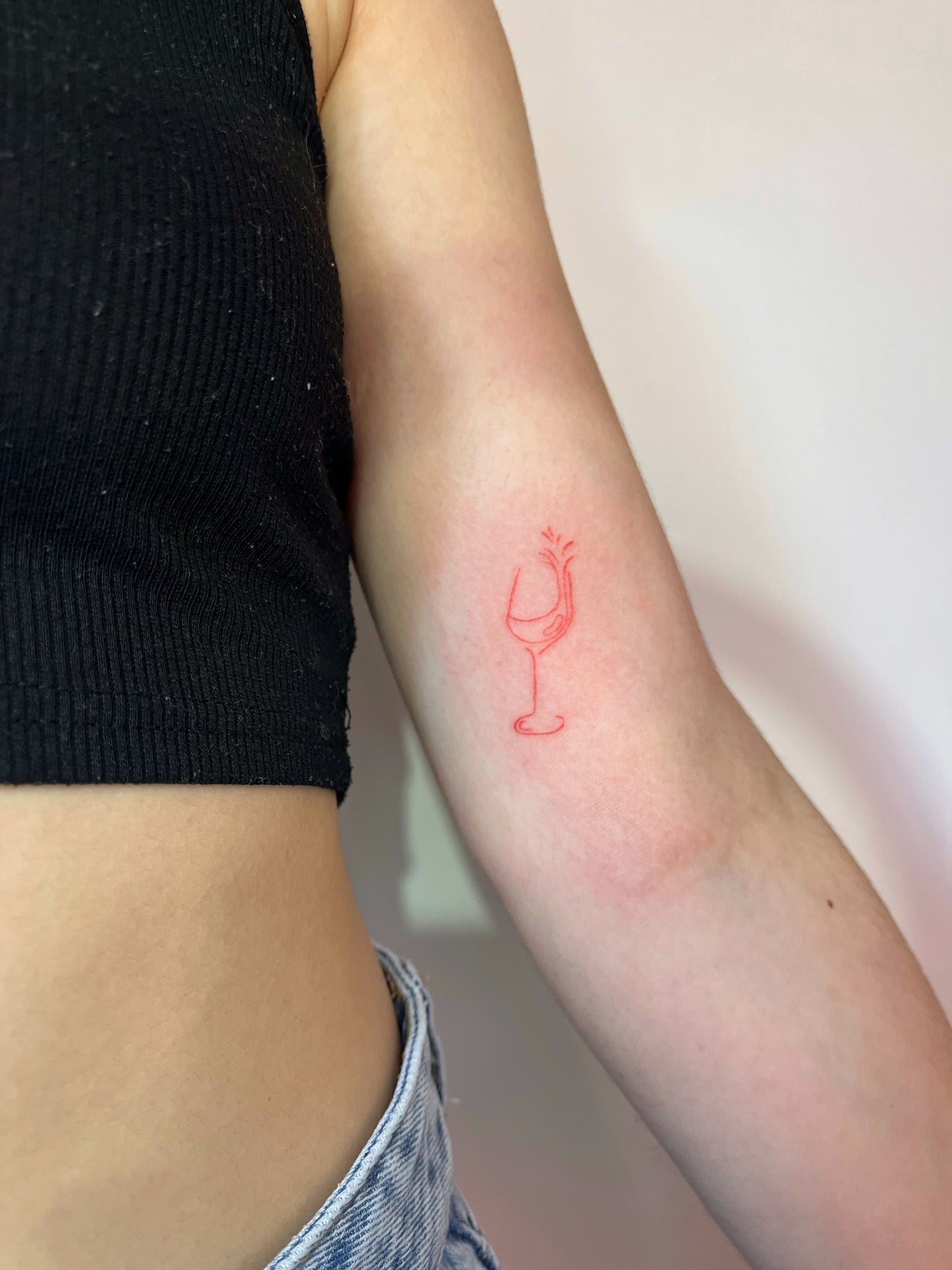 Tatouage entre 1 et 5 cm arrhes