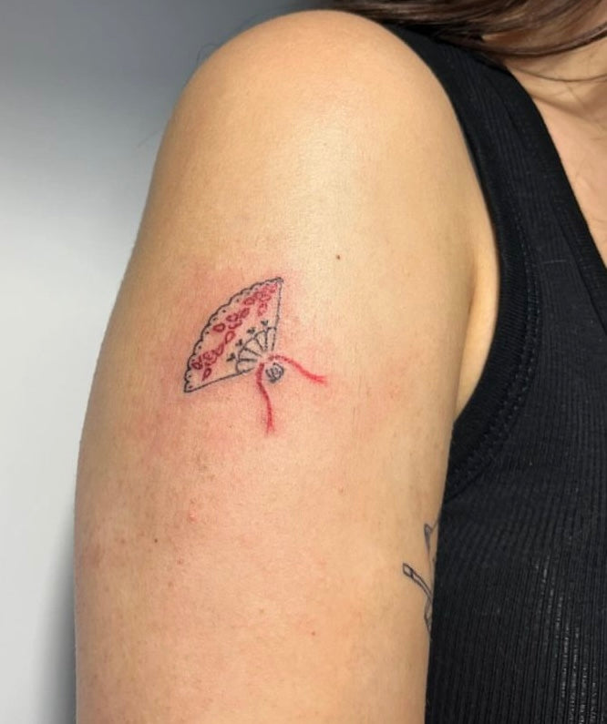 Tatouage entre 1 et 5 cm arrhes