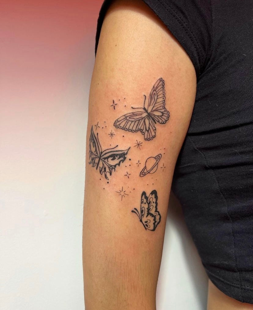 Tatouage entre 10 et 15 cm arrhes